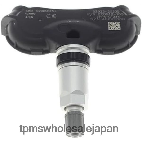 TPMS センサー - tpms ヒュンダイ圧力センサー 529333x305 449mhz XX6RJ81672